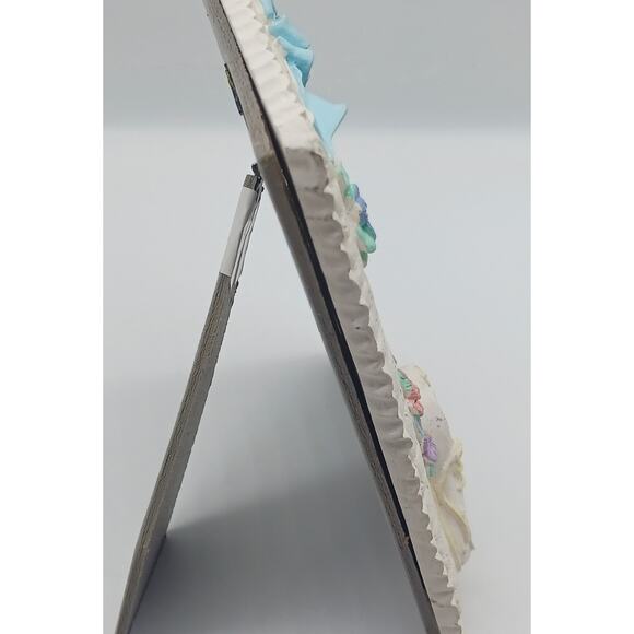 Vintage Infant Baby Picture Frame Shoes Design West 3D First Memories 900 135 - Picture 9 of 13